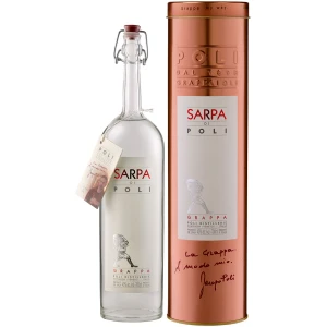 Grappa Sarpa di Poli - in Geschenkröhre -