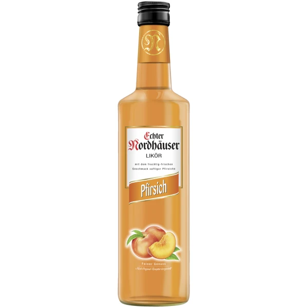 Echter Nordhäuser Pfirsich Fruchtlikör 17% 0