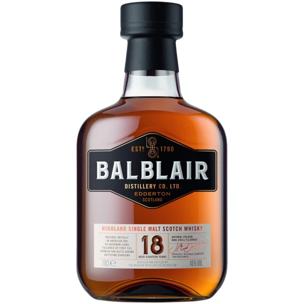 Balblair 18 Years Old Single Malt Scotch Whisky