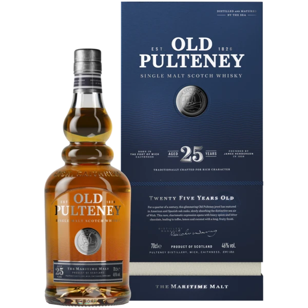 Old Pulteney 25 Years Old Single Malt Scotch Whisky