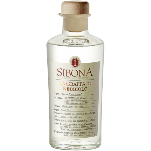 Sibona Grappa di Nebbiolo