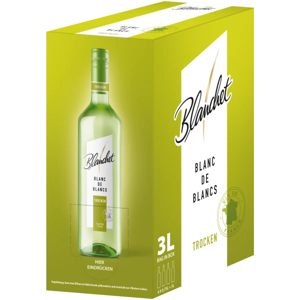 Blanchet Blanc de Blancs – 3l Bag-in-Box