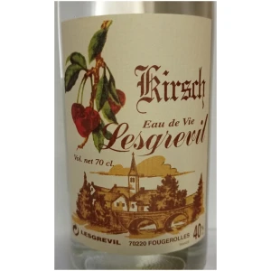 EAU DE VIE - LESGREVIL - KIRSCH 40 % vol.