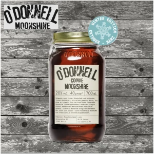 O´Donnell - Moonshine - Cookie - 700ml - „Mason Jars“ Glas