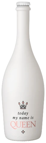 today my Name is QUEEN Perlwein weiß 0