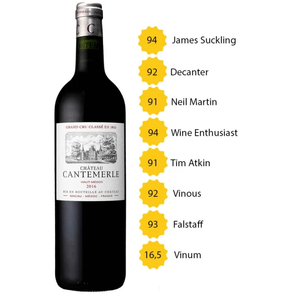 WeinKollektion - Chateau Cantemerle 2016