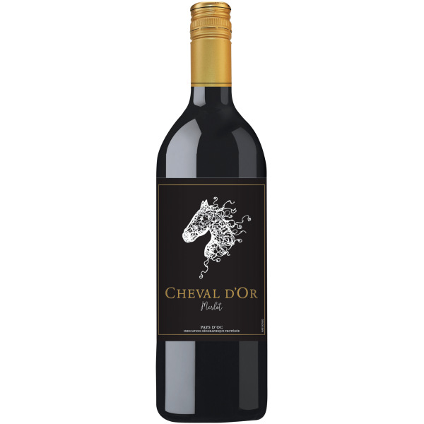 Cheval d'Or Merlot Liter