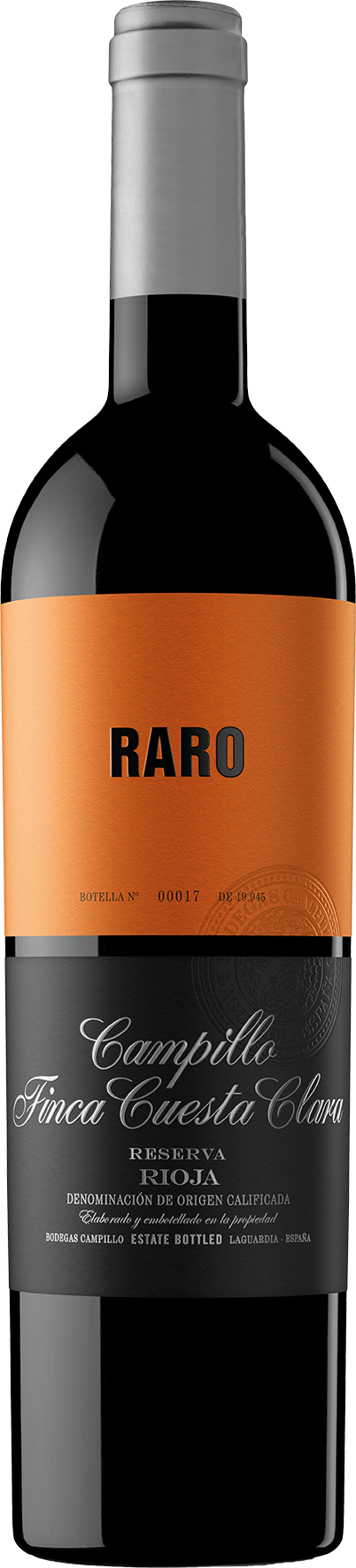 Campillo Raro Finca Cuesta Clara Reserva - 2015