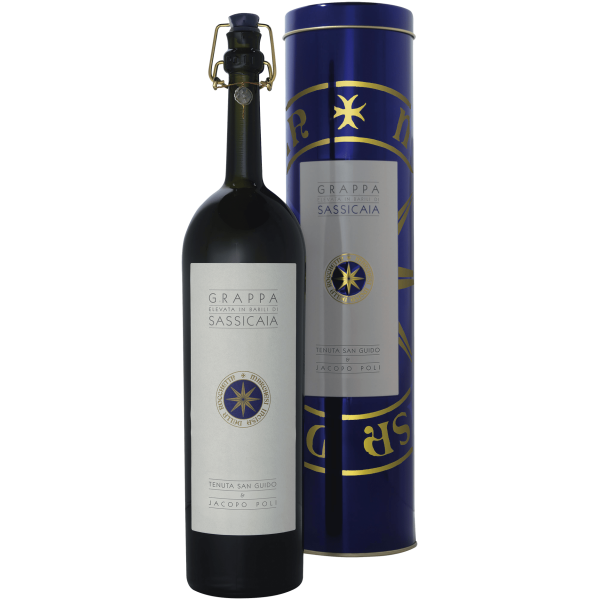 Grappa Barili di Sassicaia