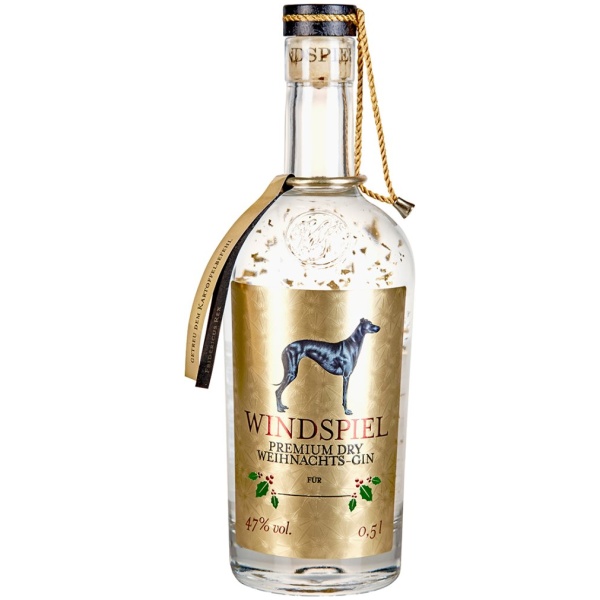 Windspiel Premium Dry Weihnachts-Gin 47% vol