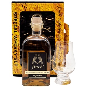 finch DC Single Malt Sherry Glas-onpack 42% vol