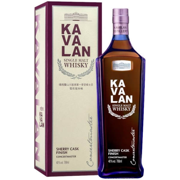 Kavalan Concertmaster Sherry Cask Finish 40%vol