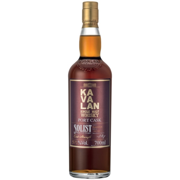 Kavalan Solist Port Cask 50-61%vol Cask Strength