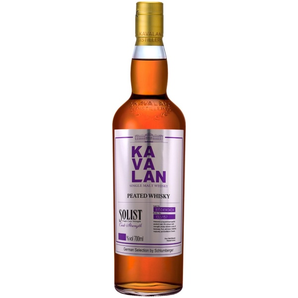 Kavalan Single Casks Solist Peated 50