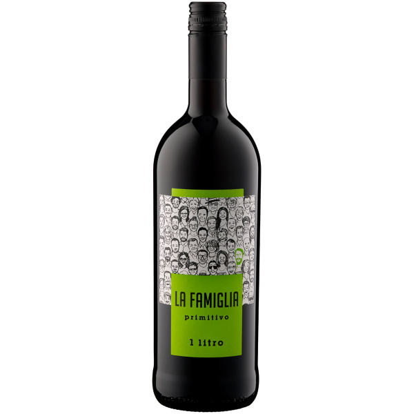 Primitivo Puglia IGT "La Famiglia" - 1 Liter