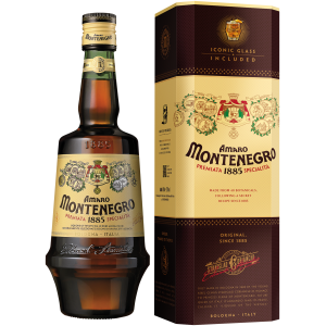 Amaro Montenegro mit Glas