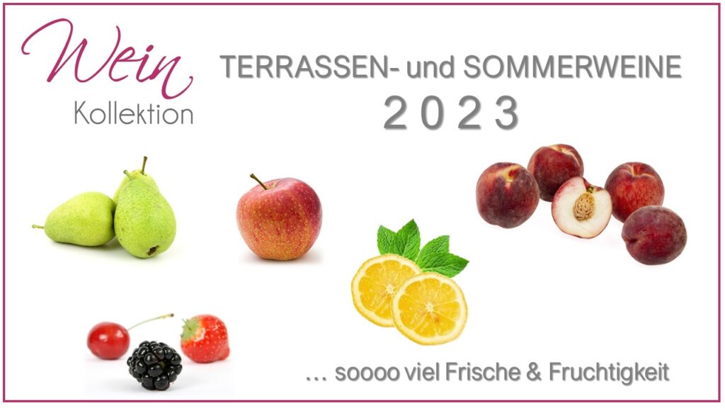 WeinKollektion - 7 Top Terrassen- und Sommerweine 2023