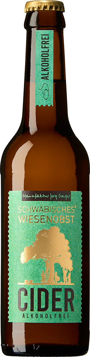 Jörg Geiger Schwäbisches WiesenObst - Cider alkoholfrei