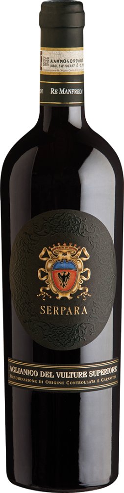 Re Manfredi Vigneto Serpara Aglianico del Vulture Superiore 2016