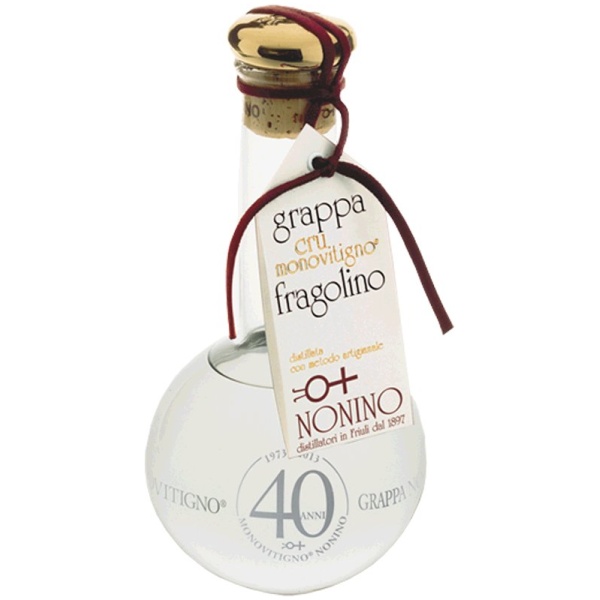 Grappa Di Fragolino Cru Monovitigno