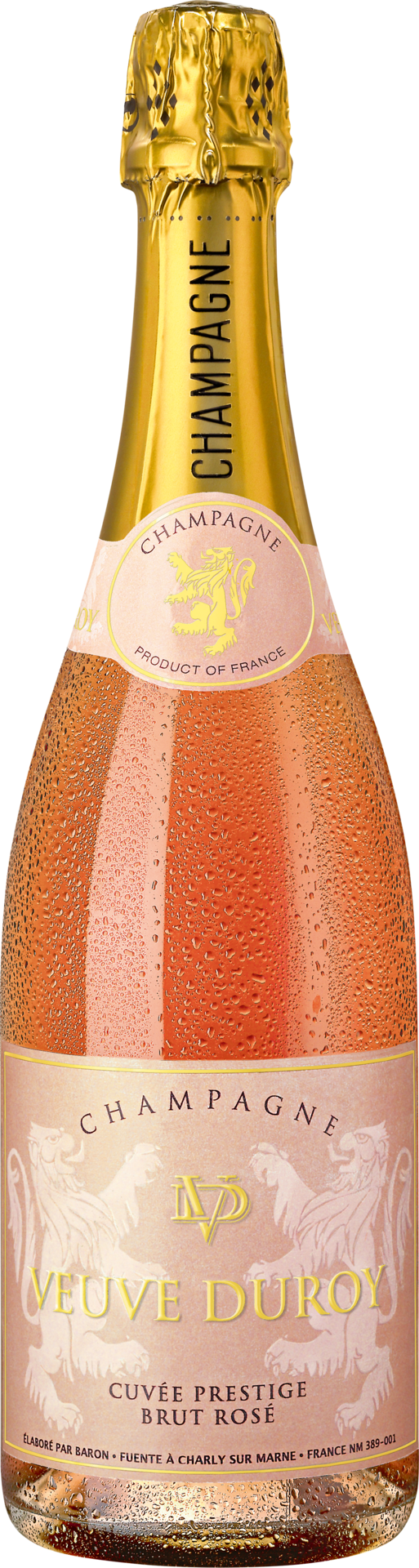 Champagne Veuve Duroy Rosé -