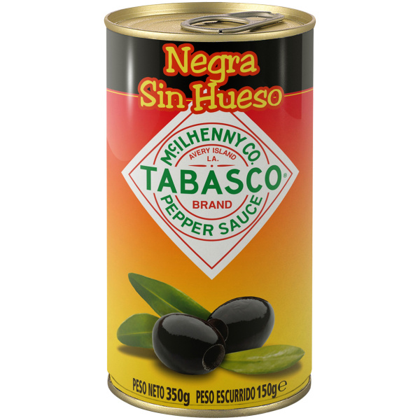 Aceitunas Negras sin hueso TABASCO