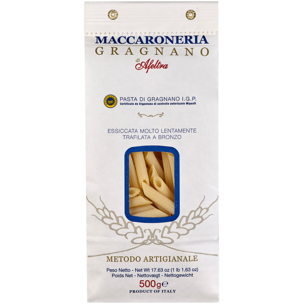 MACCARONERIA Penne Rigate Pasta di Gragnano IGP