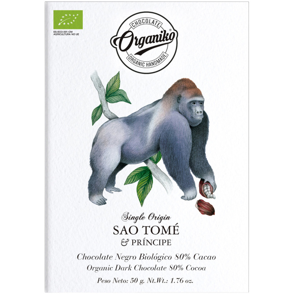 Single Origin 80% Cacao Sao Tomé & Príncipe - Bio