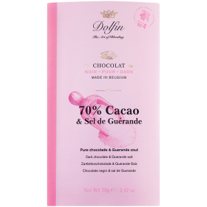Dolfin Zartbitterschokolade mit Sel de Guérande