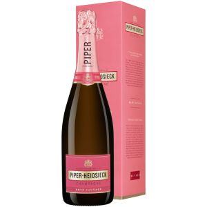 Piper-Heidsieck Champagner Brut Rosé »Sauvage« in Geschenkverpackung