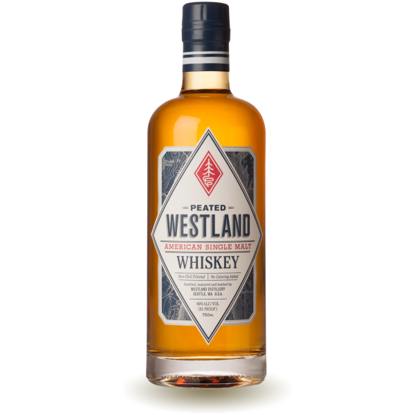 Westland Peated Single Malt Whiskey 46% 0