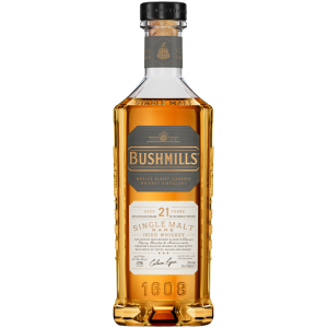 Bushmills 21 Years Old Single Malt Rare Irish Whiskey