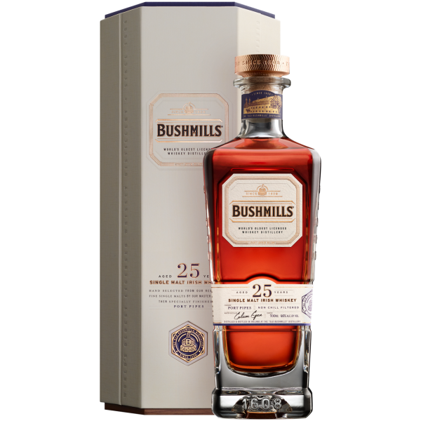 Bushmills 25 Years Old Single Malt Irish Whiskey