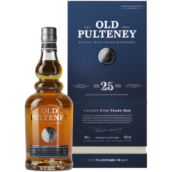 Old Pulteney 25 Years Old Single Malt Scotch Whisky
