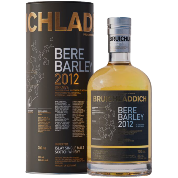 2012 Bruichladdich Bere Barley Single Malt Scotch Whisky