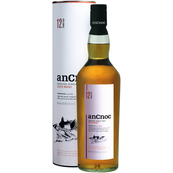 anCnoc 12 Years Old Highland Single Malt Scotch Whisky