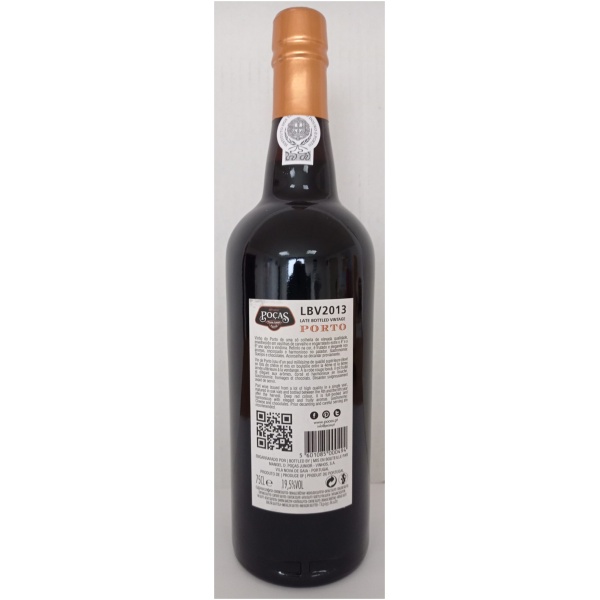 WeinKollektion - Portwein - Porto Pocas - Late bottled Vintage 2013