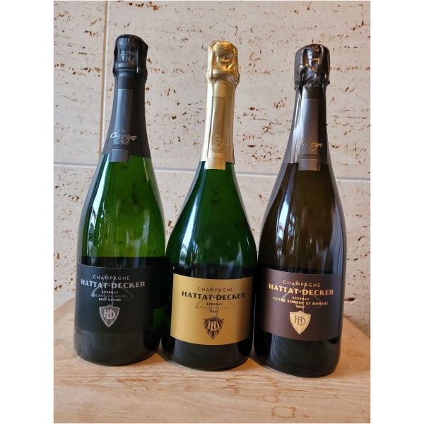 Champagne HATTAT-DECKER Trio Prestige