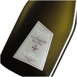 'Chapelle du Clos&rsquo; 2017 GC BdB Extra Brut &ndash; Claude CAZALS