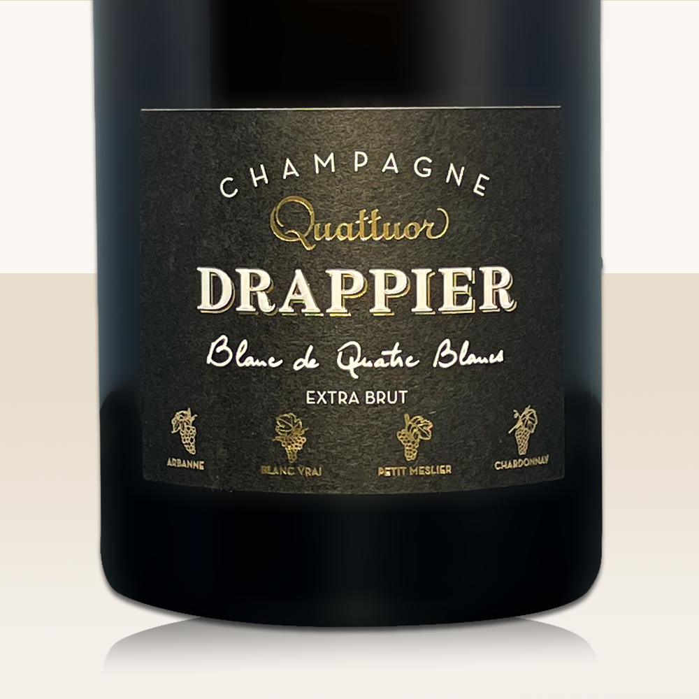 Champagne Drappier Quattuor IV Blanc de Quatre Blancs - Bio