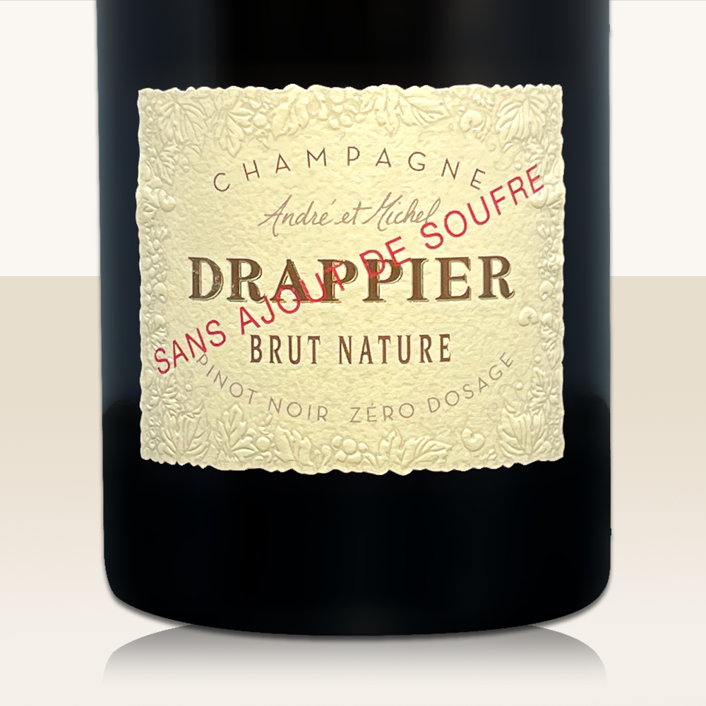 Champagne Drappier Sans Ajout de Soufre Brut Nature