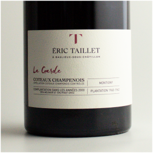 Éric Taillet La Garde Coteaux Champenois Rouge 2019 - Stillwein