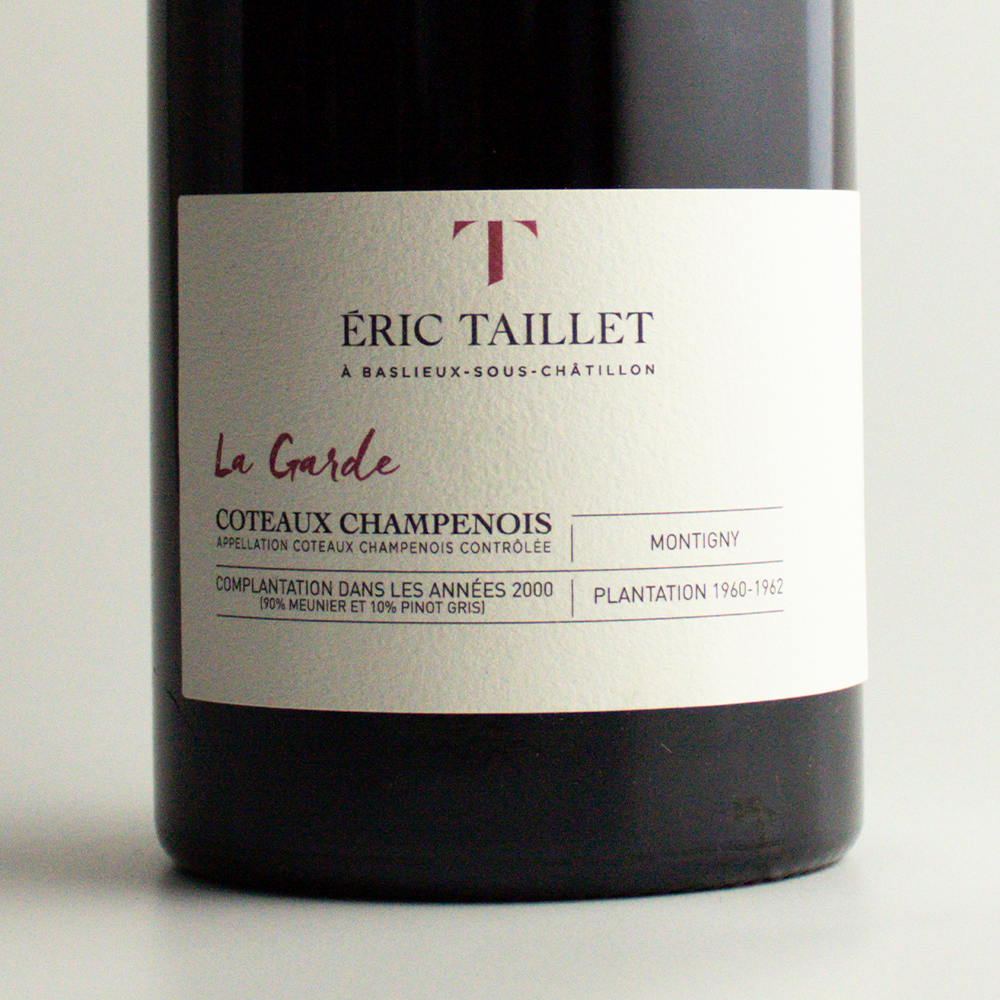 Champagne Éric Taillet La Garde Coteaux Champenois Rouge 2019 - Stillwein