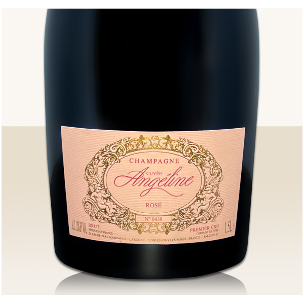 J. Lassalle Cuvee Angeline Rosé MAGNUM in Geschenkschatulle