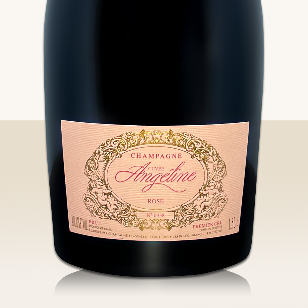 Champagne J. Lassalle Cuvee Angeline Rosé MAGNUM in Geschenkschatulle