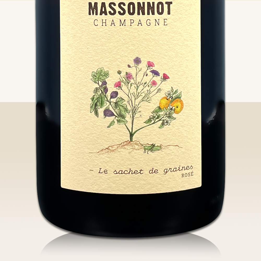 JM-Massonnot Le Sachet de Graines Rosé