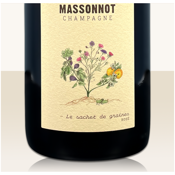 JM-Massonnot Un Sachet de Graines Rosé