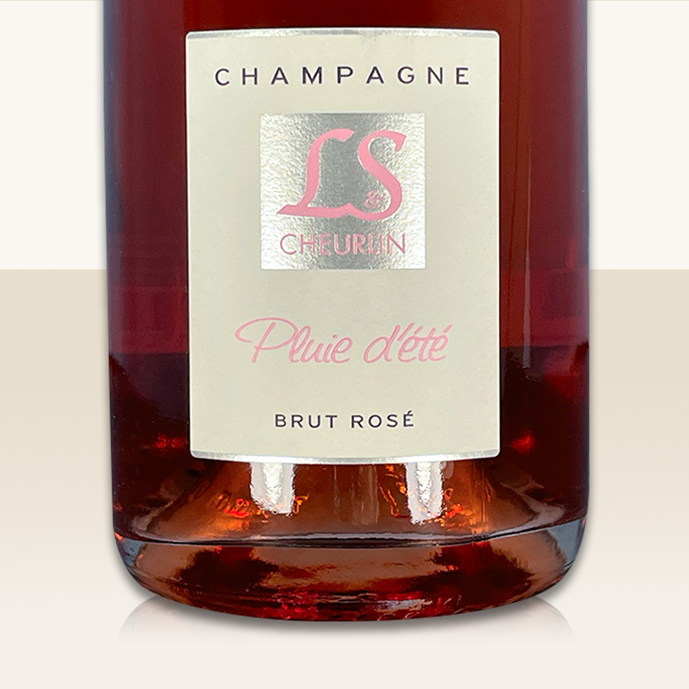 Champagne LS Cheurlin - Brut Rose Pluie d'Eté - Bio