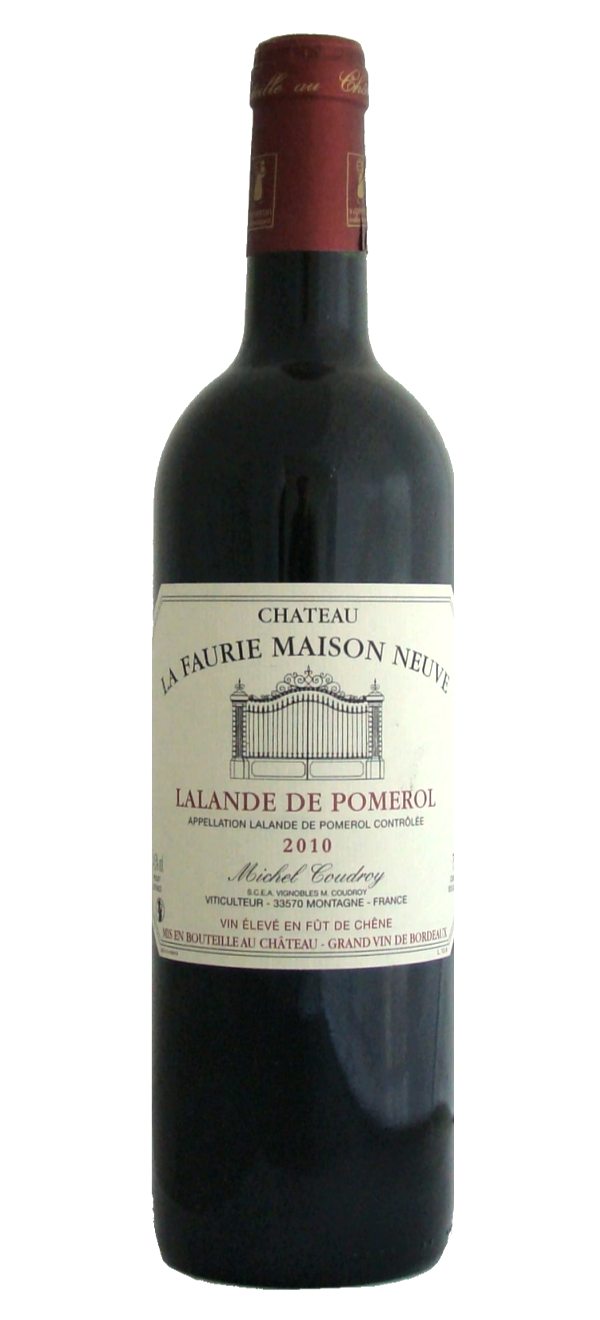 Michel Coudroy La Faurie de Maison Neuve Lalande de Pomerol AC