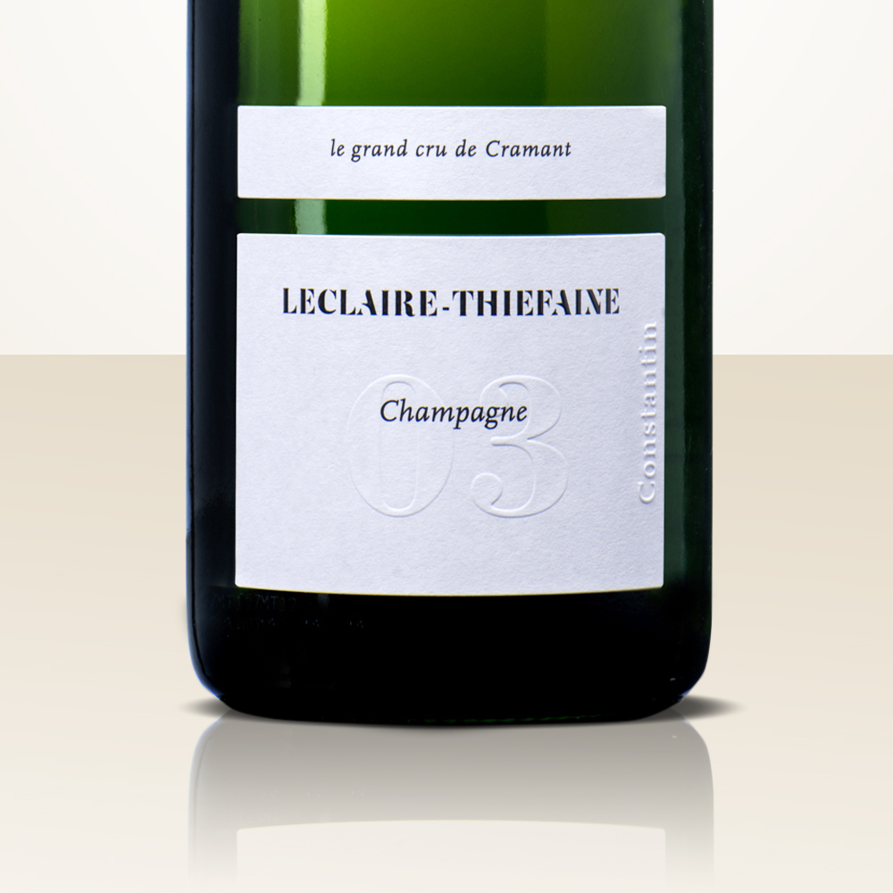 Leclaire Thiefaine Cuvée 03 Constantin Grand Cru de Cramant V.V. "Liège"